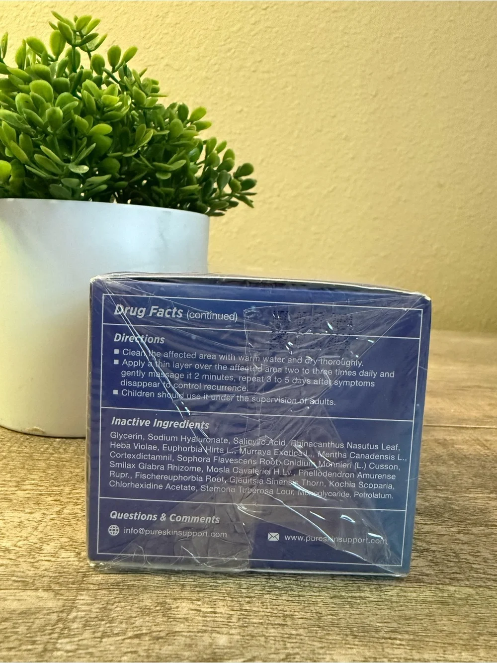 Pureskin Seborrheic Dermatitis & Eczema Intensive Relief Recovery Cream